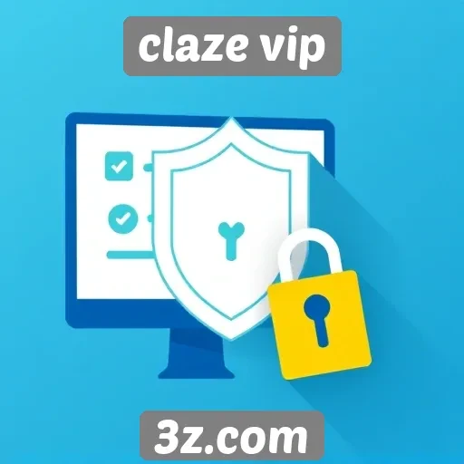 Verificação de segurança no site Claze VIP